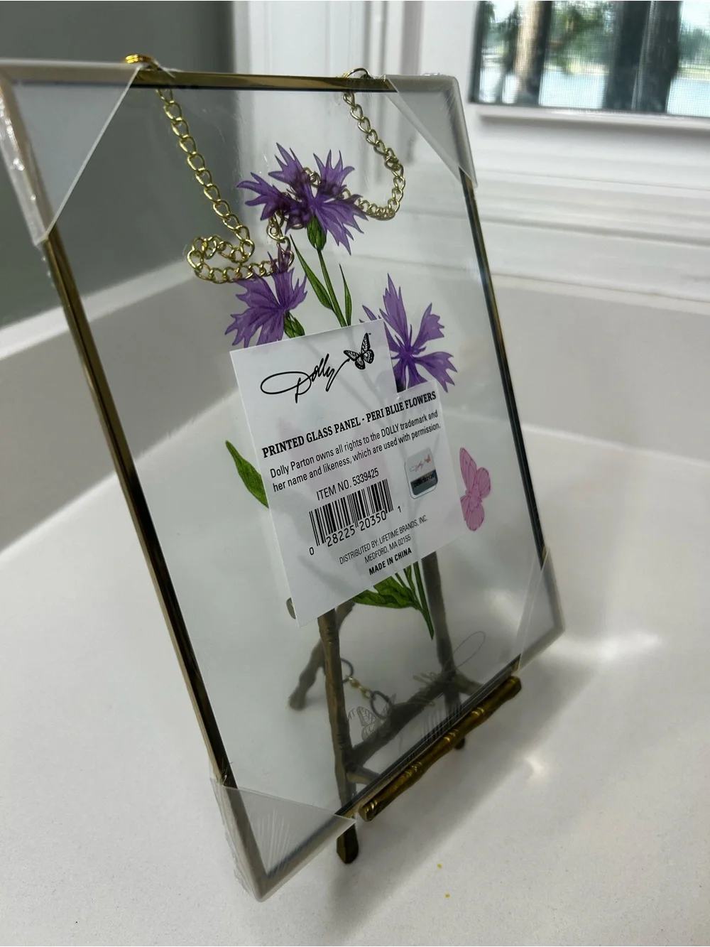 Dolly Parton elegant glass